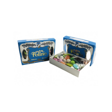 Scatola Pelino con confetti assortiti
